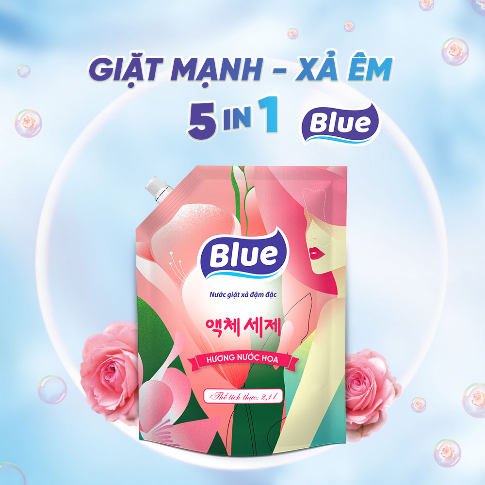 bo anh Nuoc giat Blue thao moc 21L 1