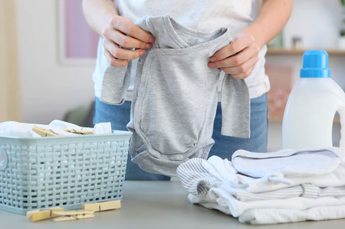 Giặt đồ cho trẻ sơ sinh