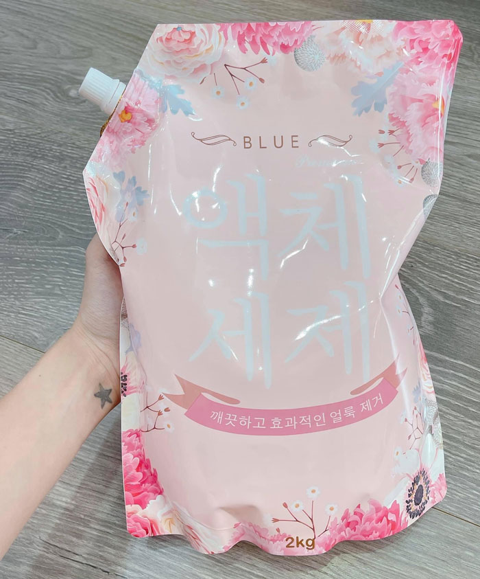 Túi nước giặt Blue Hương Nước Hoa 2KG