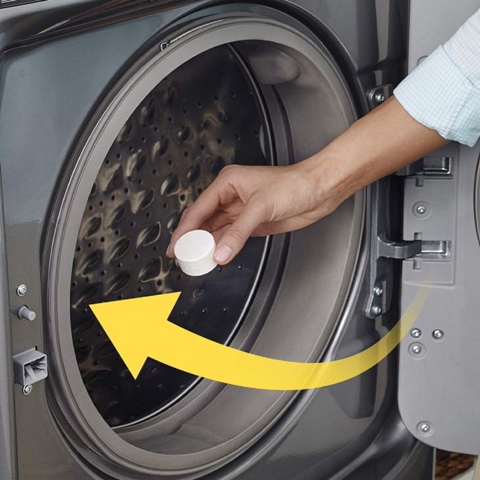 4 Bước để làm sạch lồng giặt với viên tẩy máy giặt và lợi ích của nó