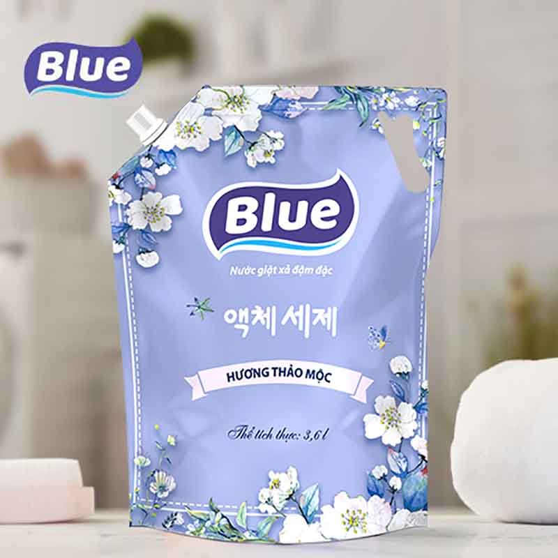 Thông báo thay đổi nhận diện bao bì sản phẩm Nước giặt Blue Hàn Quốc