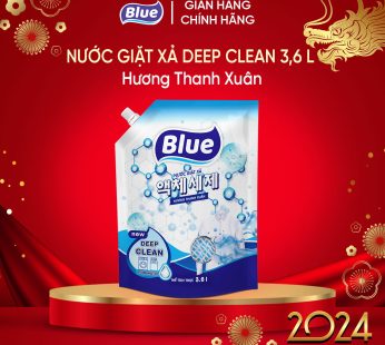 Nước giặt Blue Deep Clean For Matic 3,6L – Hương Thanh Xuân