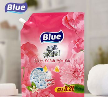Nước Xả Vải Đậm Đặc Blue Hàn Quốc hương Thanh Xuân