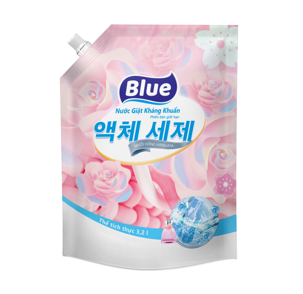 Nuoc giat Blue khang khuan phien ban gioi han muoi hong himalaya tui 32L