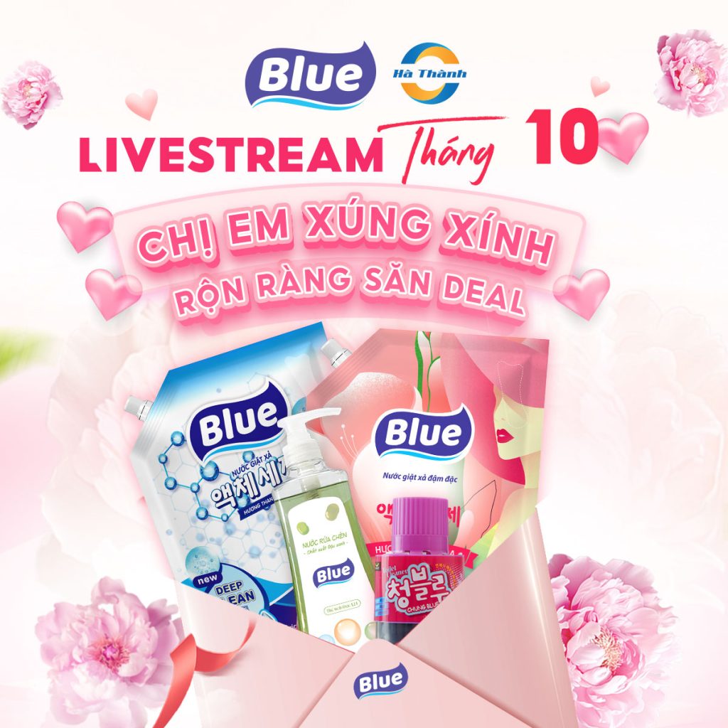 Livestream tháng 10 Blue Việt Nam