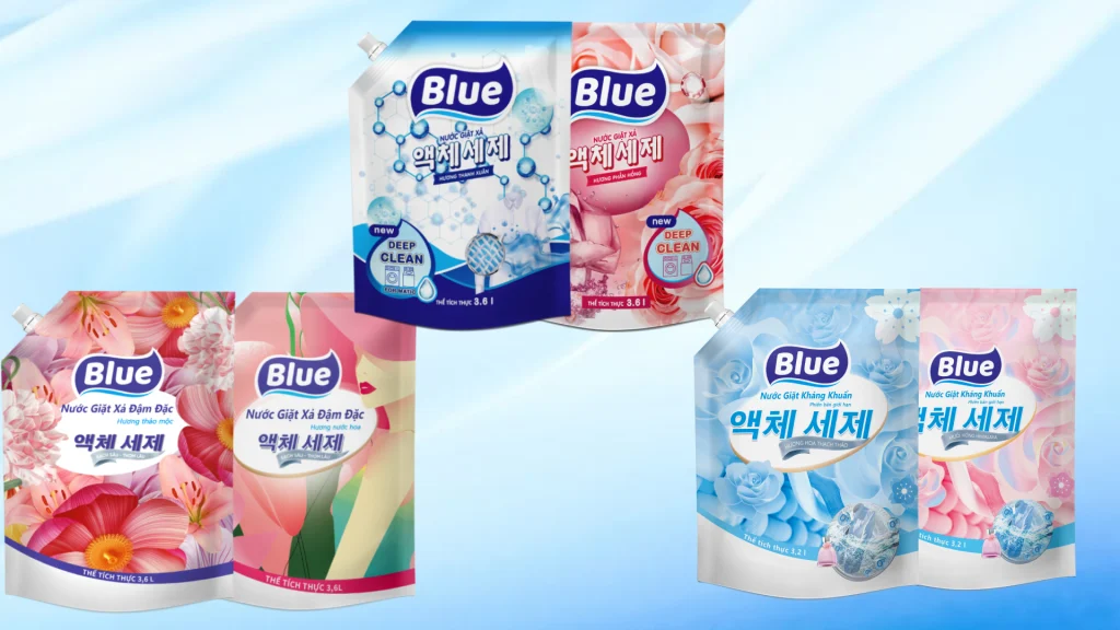 Nước giặt xả Blue