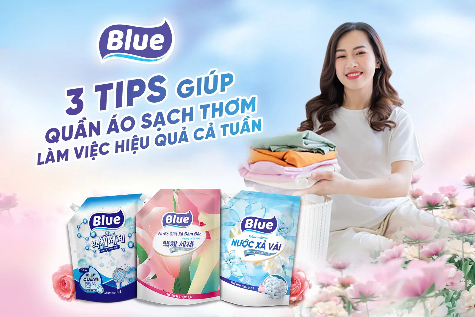 3 tips giúp quần áo sạch thơm, làm việc hiệu quả cả tuần