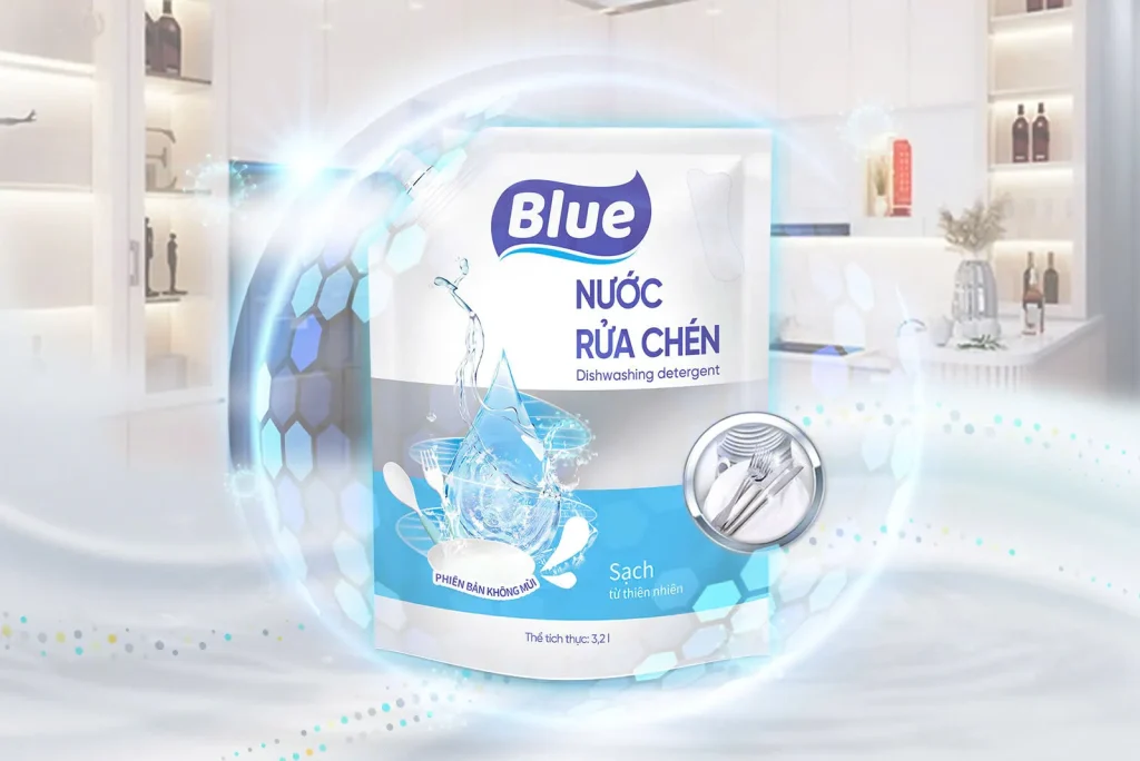 Nước rửa chén Blue