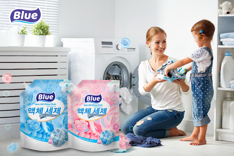 Nước giặt Blue Kháng Khuẩn