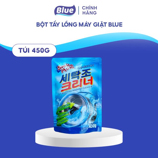 Bột tẩy lồng máy giặt Blue 400G