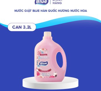 Nước giặt Blue Hàn Quốc can 3kg Hương Nước Hoa