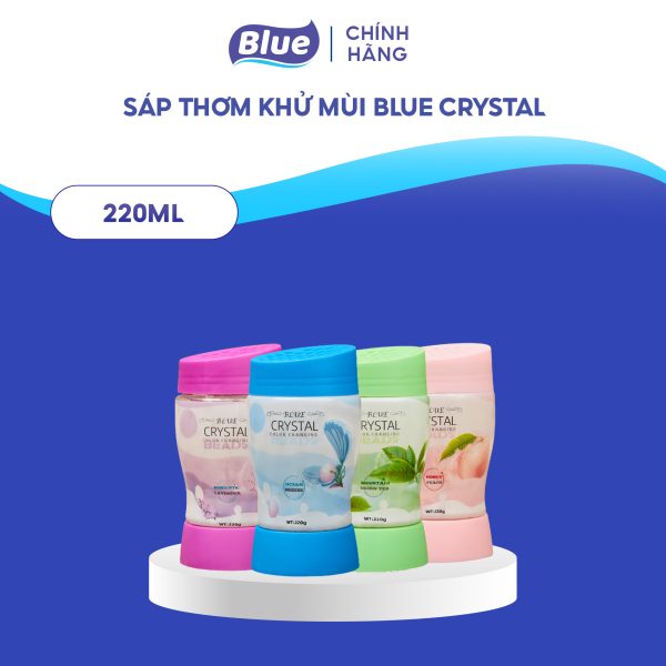 Sáp thơm khử mùi Blue Crystal 220G