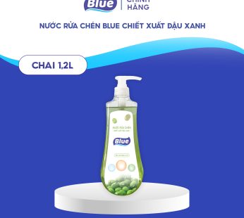 Nước rửa chén Blue Chiết Xuất Đậu Xanh 1200mL